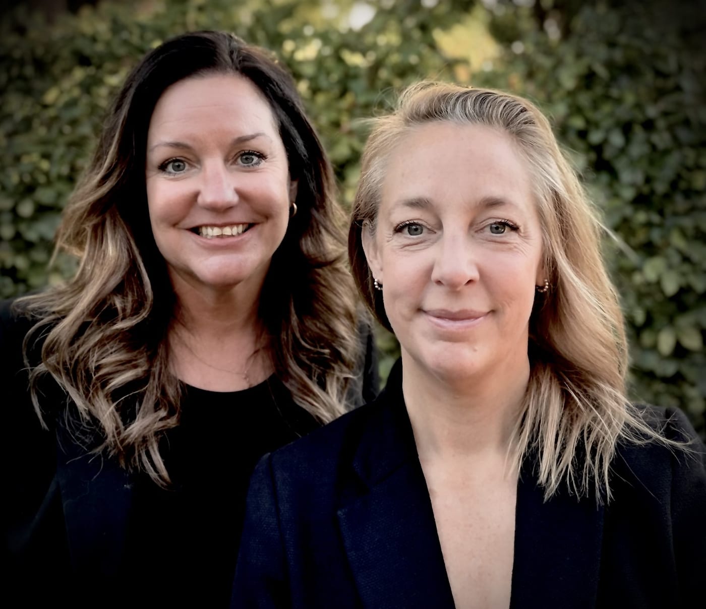 Marie Jacobsson och Anna Pertell, grundare av Bosoc