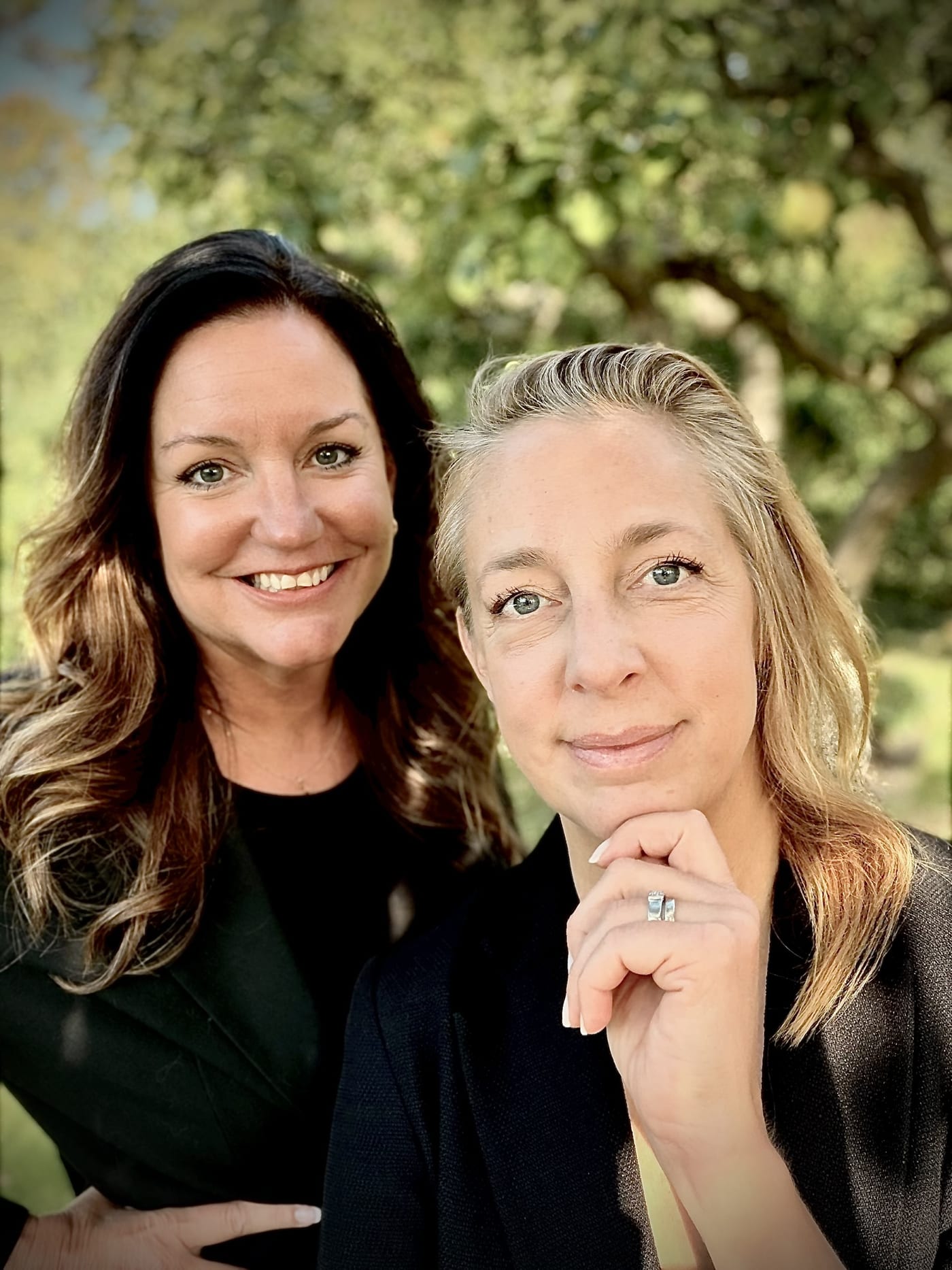 Marie Jacobsson och Anna Pertell, grundare av Bosoc